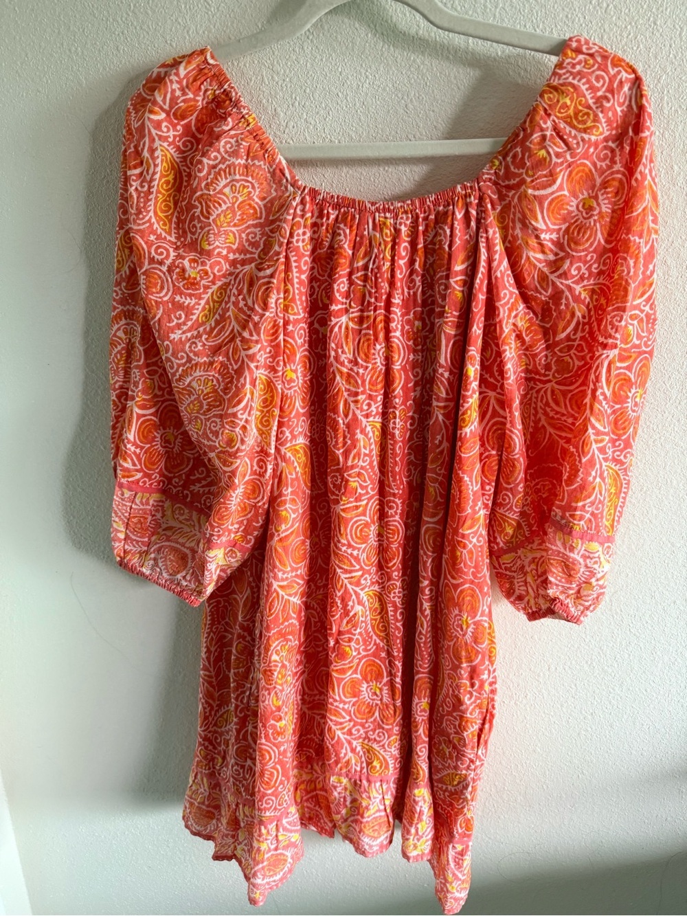 Cleobella Grace Mini Dress Blossom Block Print - Large - Picture 4 of 5